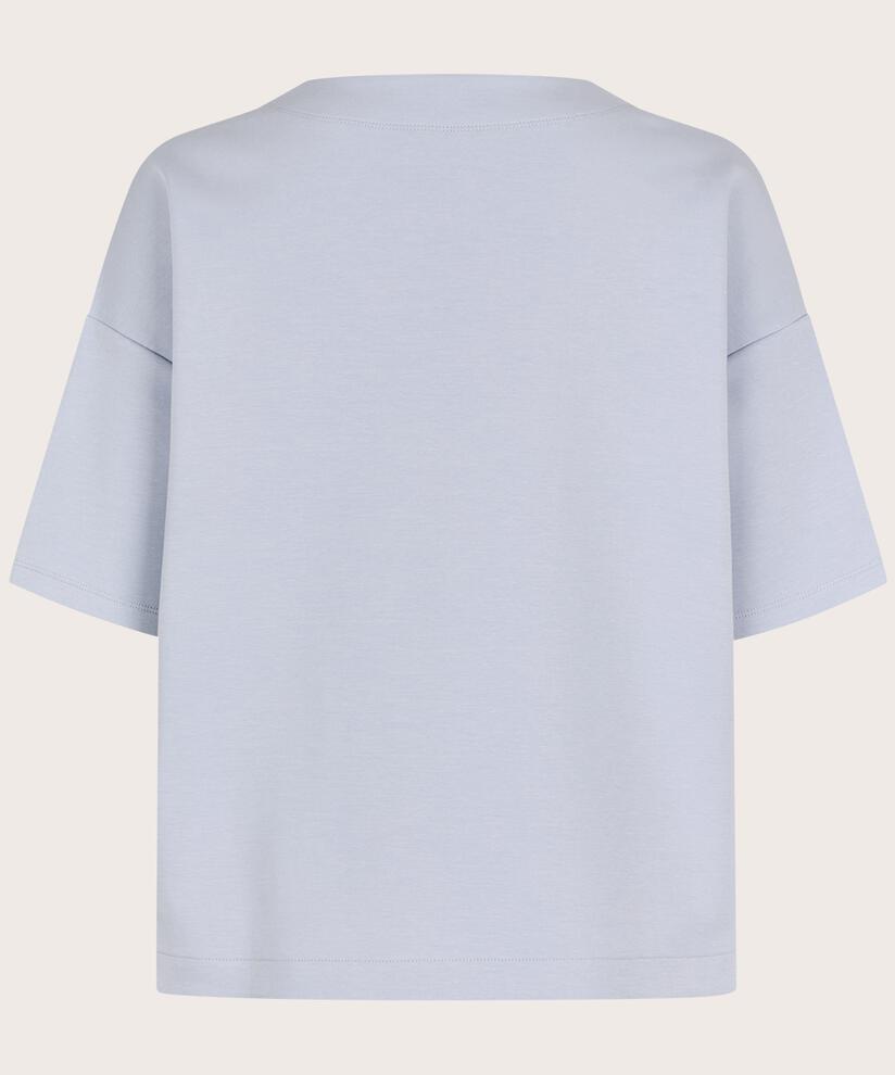 T-Shirt mit Blumenprint in weicher Sweatshirt-Qualität, Heather