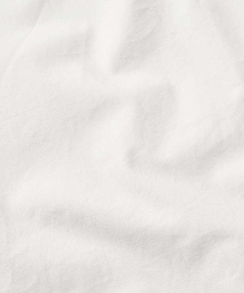 Button-down-hemdbluse Aus Baumwolle, White