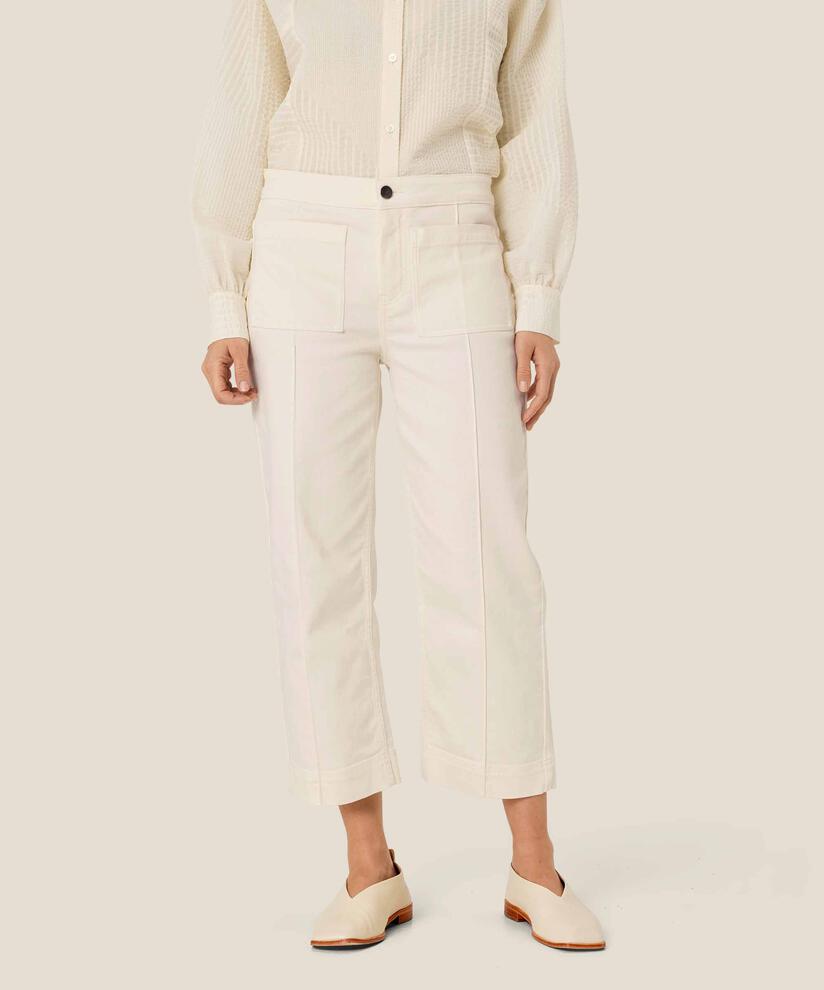 Kurze Jeans mit festem Bund und Taschen, Jet Stream