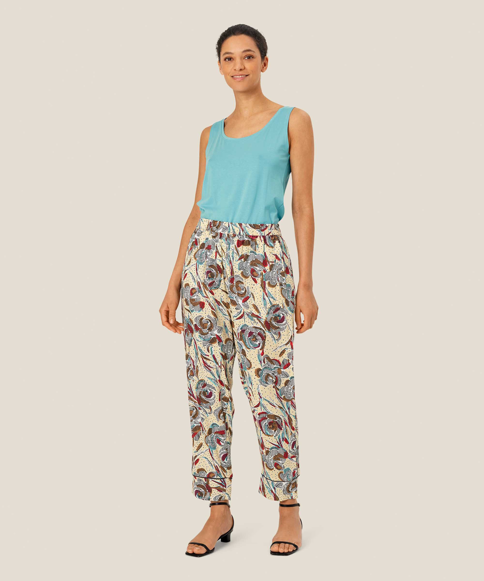 weiches Jersey-Tanktop, Aqua