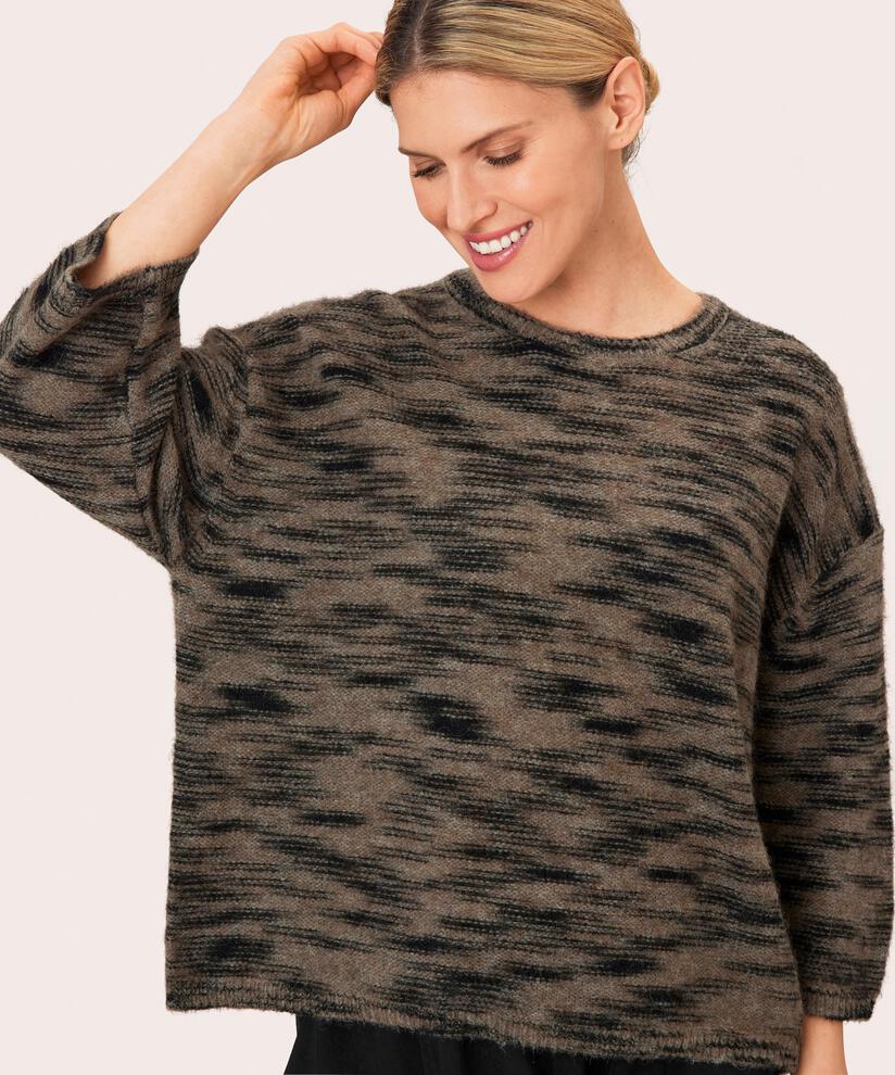 Florisa Pullover, Coffee Bean