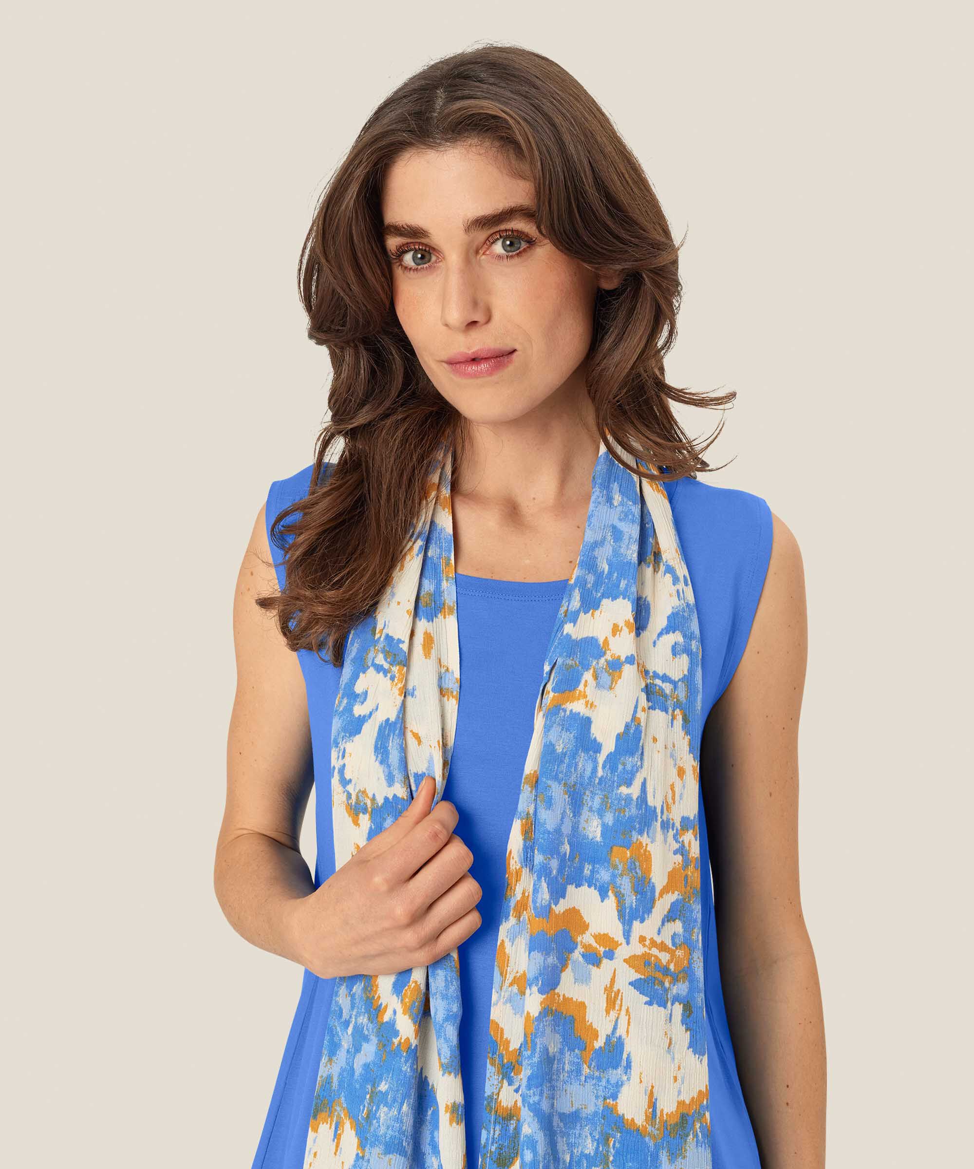 Tuch Aus Viskose, Nebulas Blue