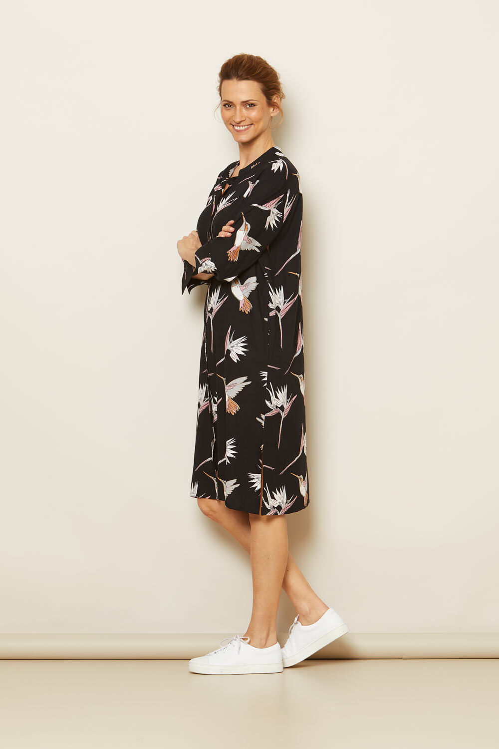 NIMES KLEID, Ash rose