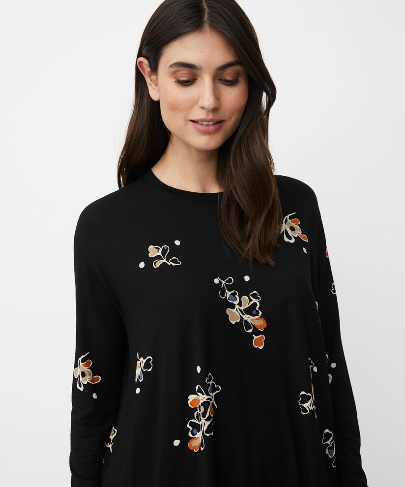 Bedruckte Jersey-tunika Mit Langen Ärmeln, Autumnal