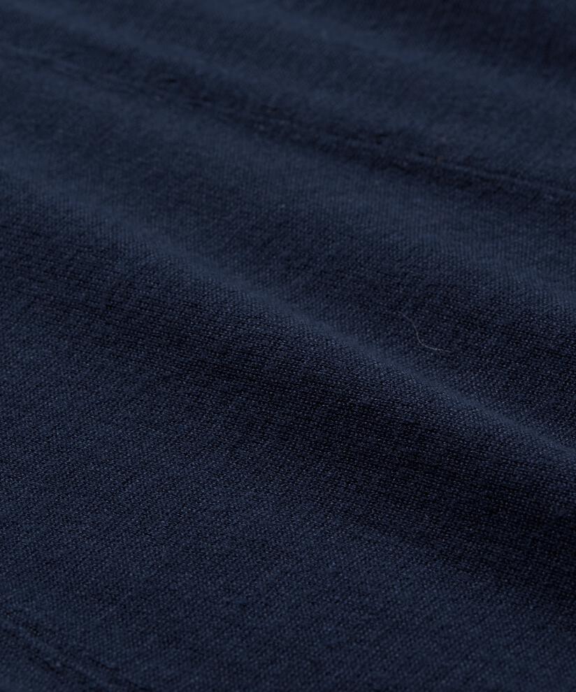 Feinstrickkleid mit 3/4 Ärmeln, Navy Blazer