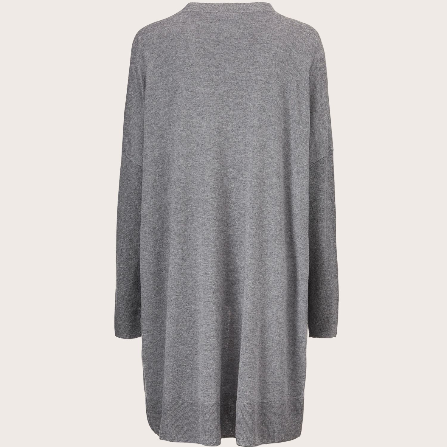 LUCYY CARDIGAN, M. Grey mel.