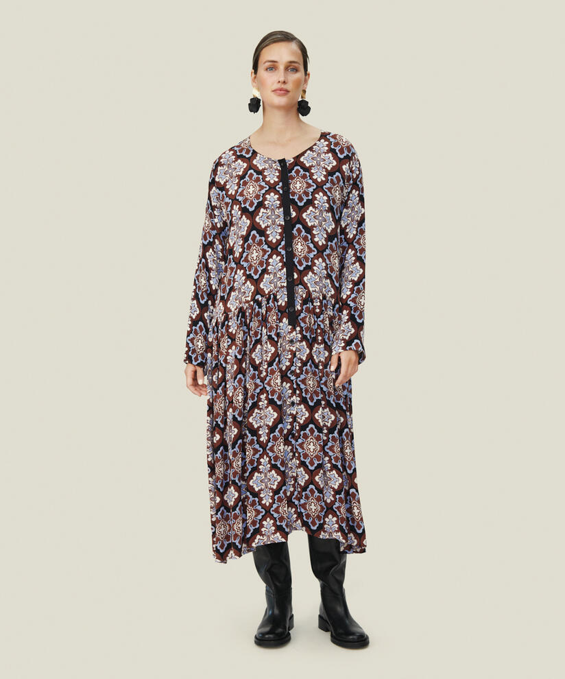 NITZA KLEID, Chestnut