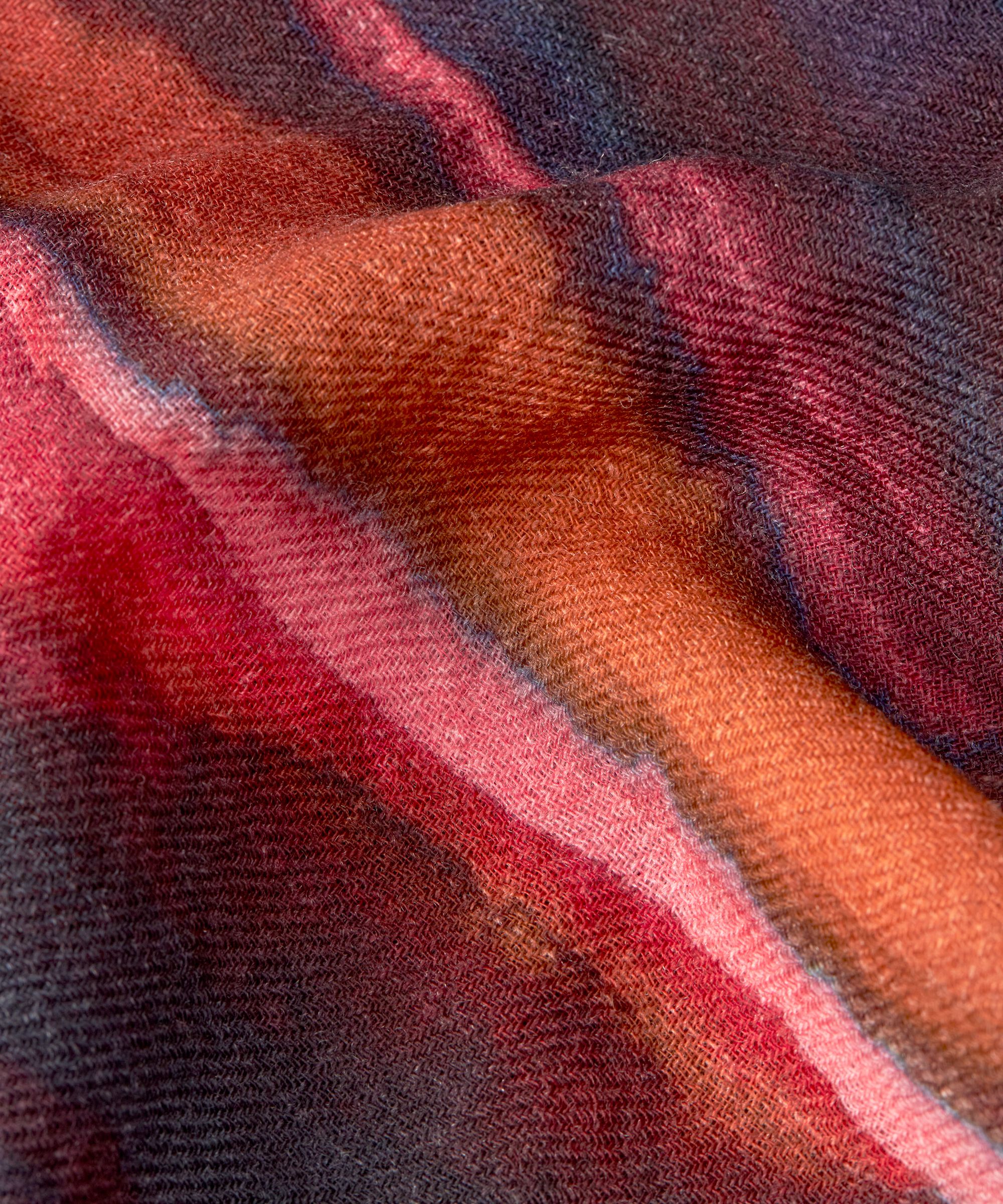 Weicher Schal aus Wolle, Sun Tomato