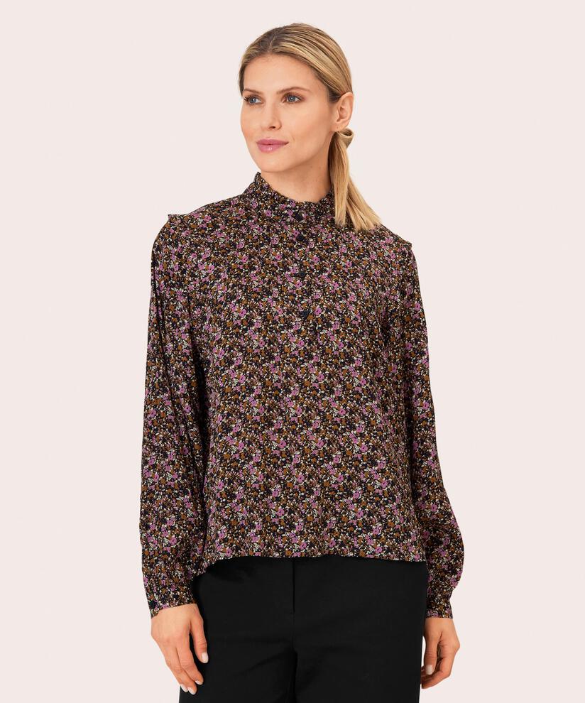 Bidun Bluse, Dusky Orchid