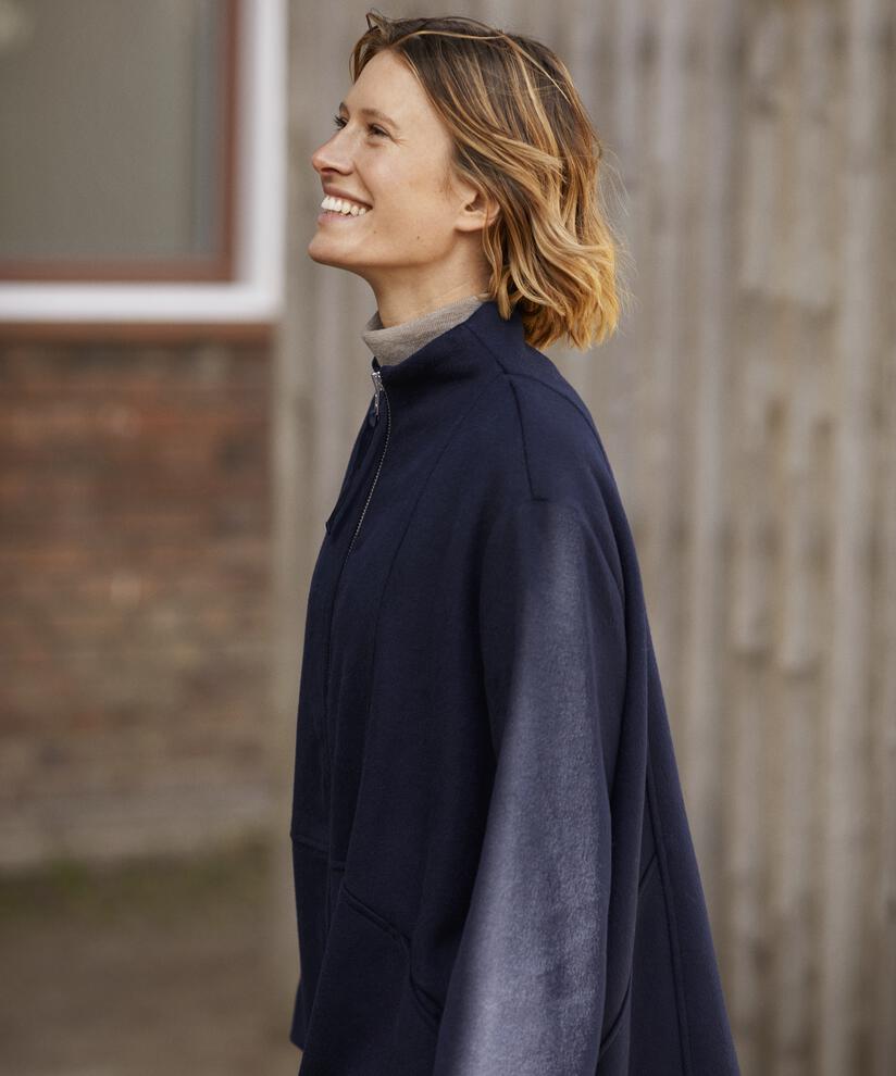 Thorvi Wollmantel, Navy Blazer