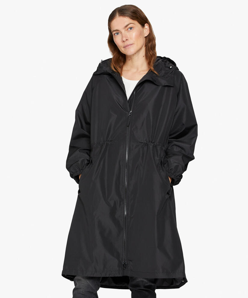 TILA REGENMANTEL, Black