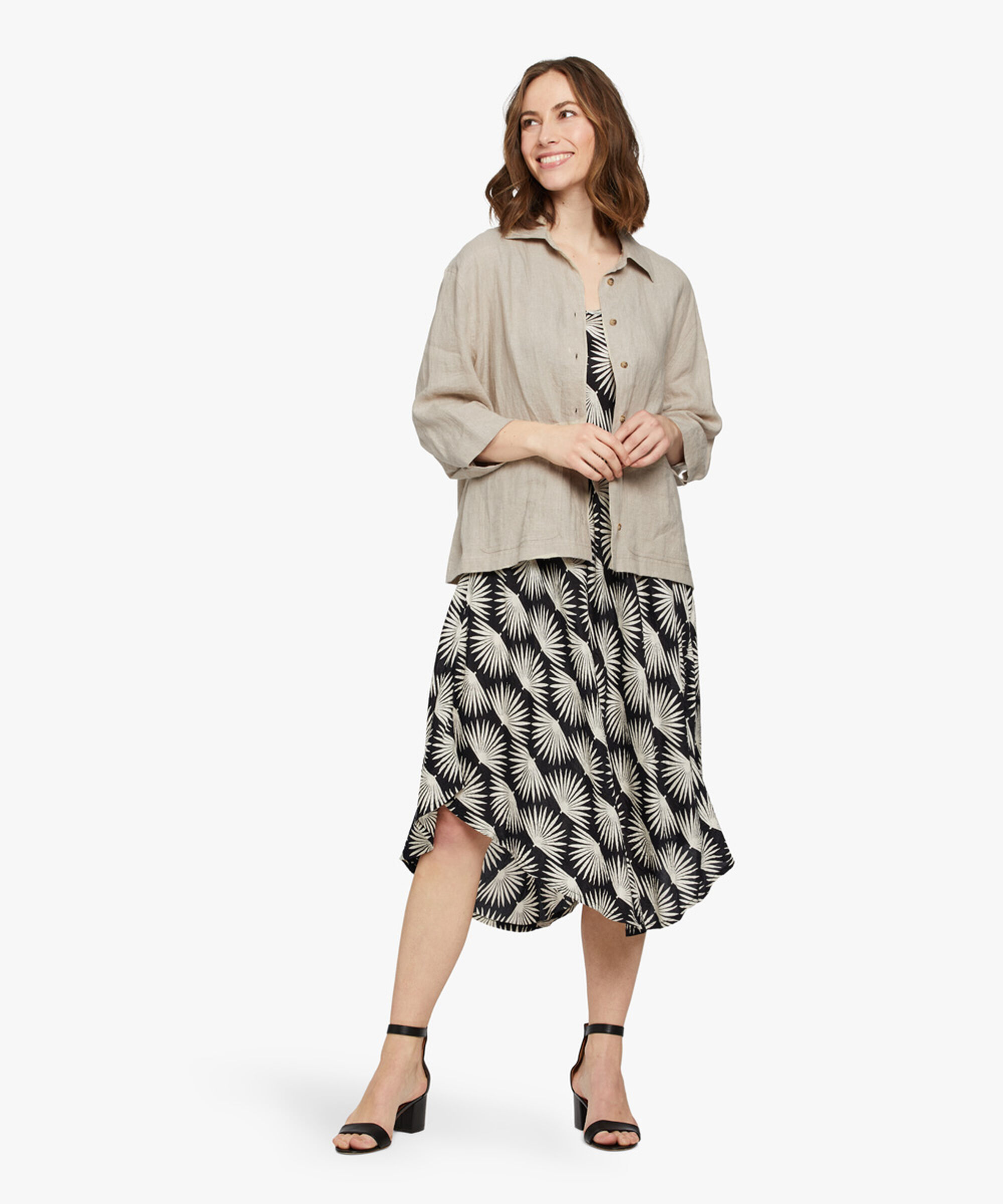 OCULLA KLEID, Black