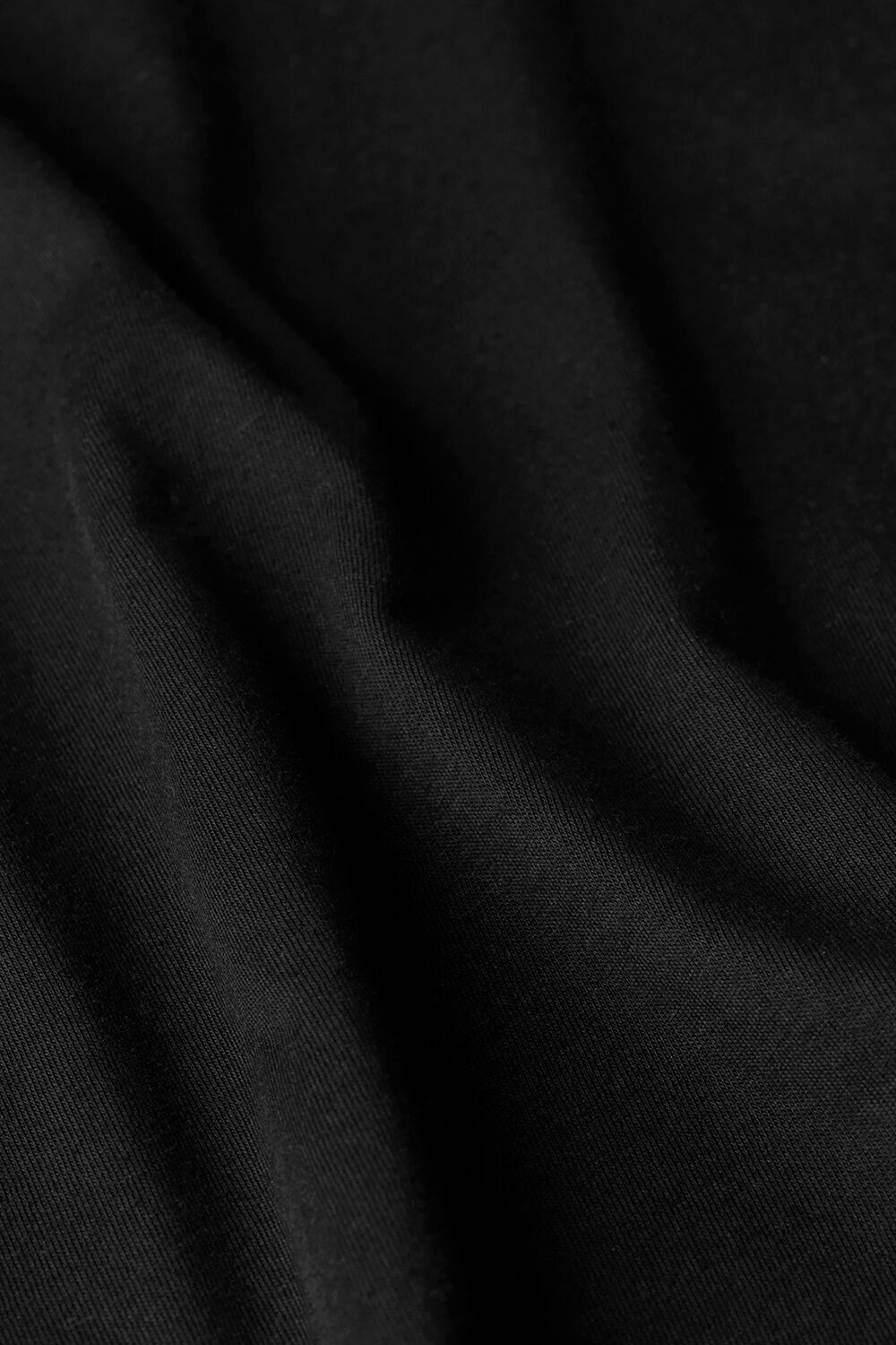 T-shirt Mit Rundhals, Black