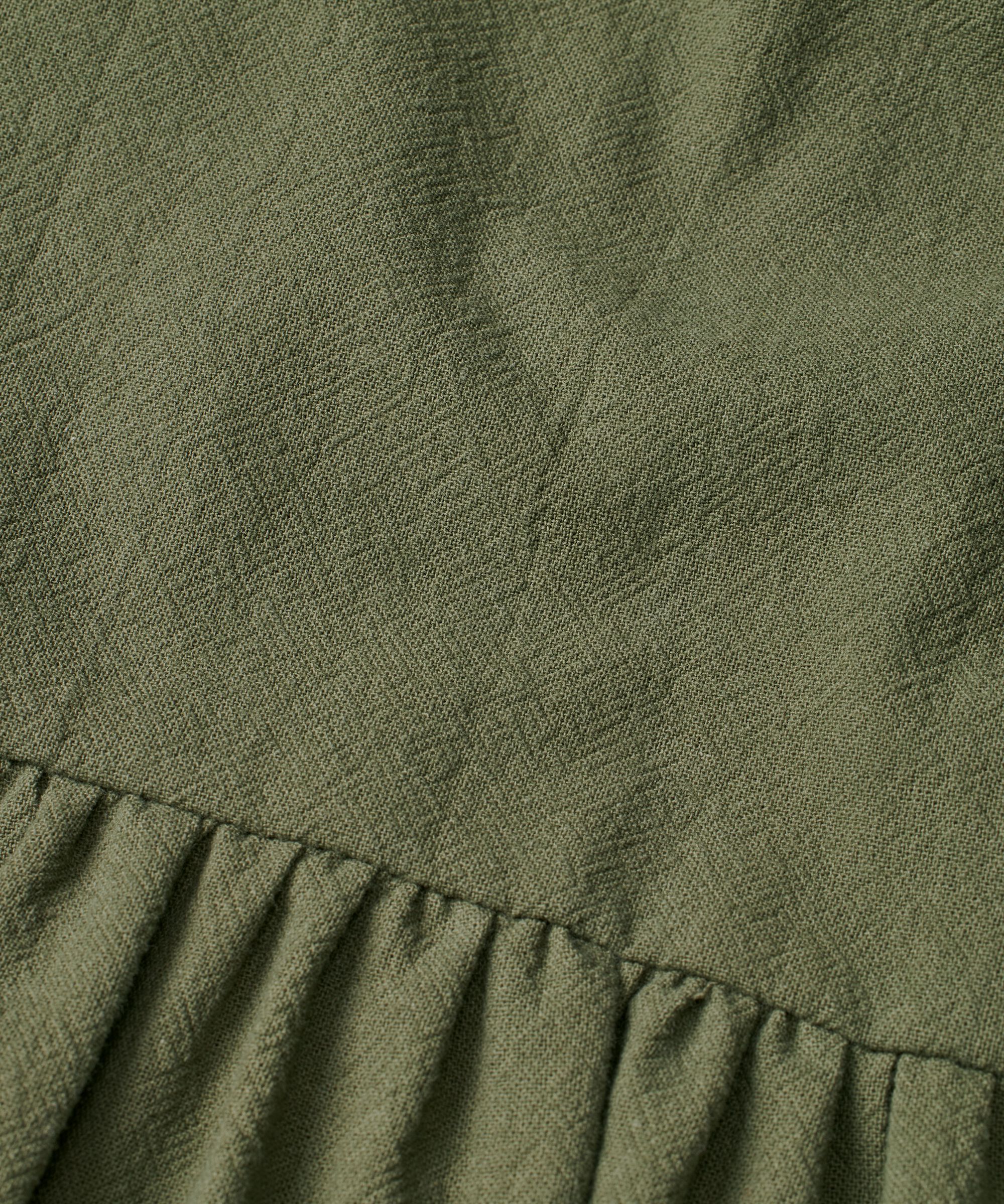 Durchgeknöpftes ärmelloses Baumwollkleid, Four Clover