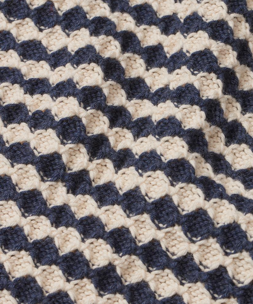 Cardigan aus Baumwollmischung mit Fronttaschen, Mood Indigo
