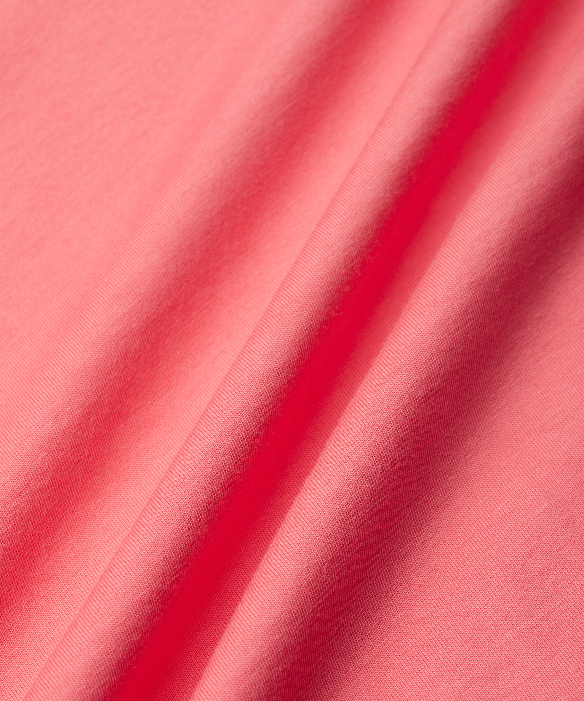 Langarmshirt aus Baumwolle, Calypso Coral