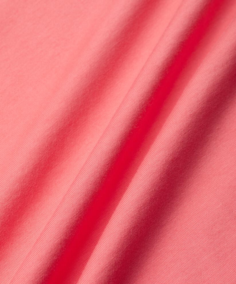 Langarmshirt aus Baumwolle, Calypso Coral