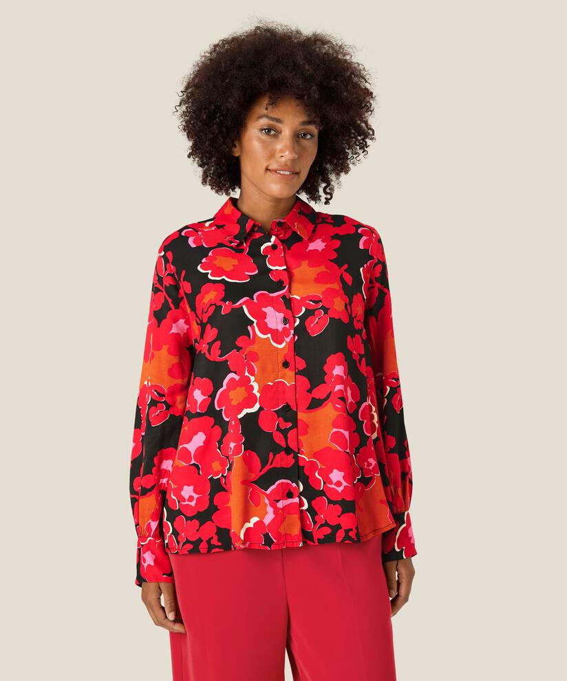 Ingrida Hemdbluse, Tango Red