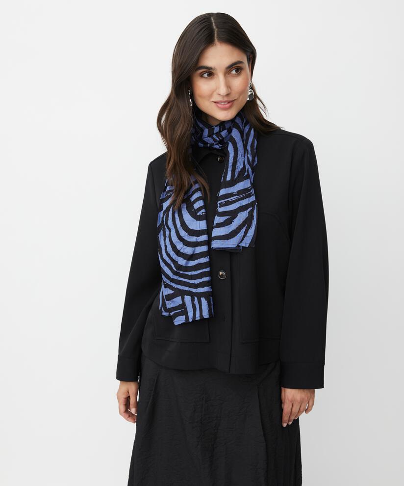 Tuch Aus Viskose, Bijou Blue