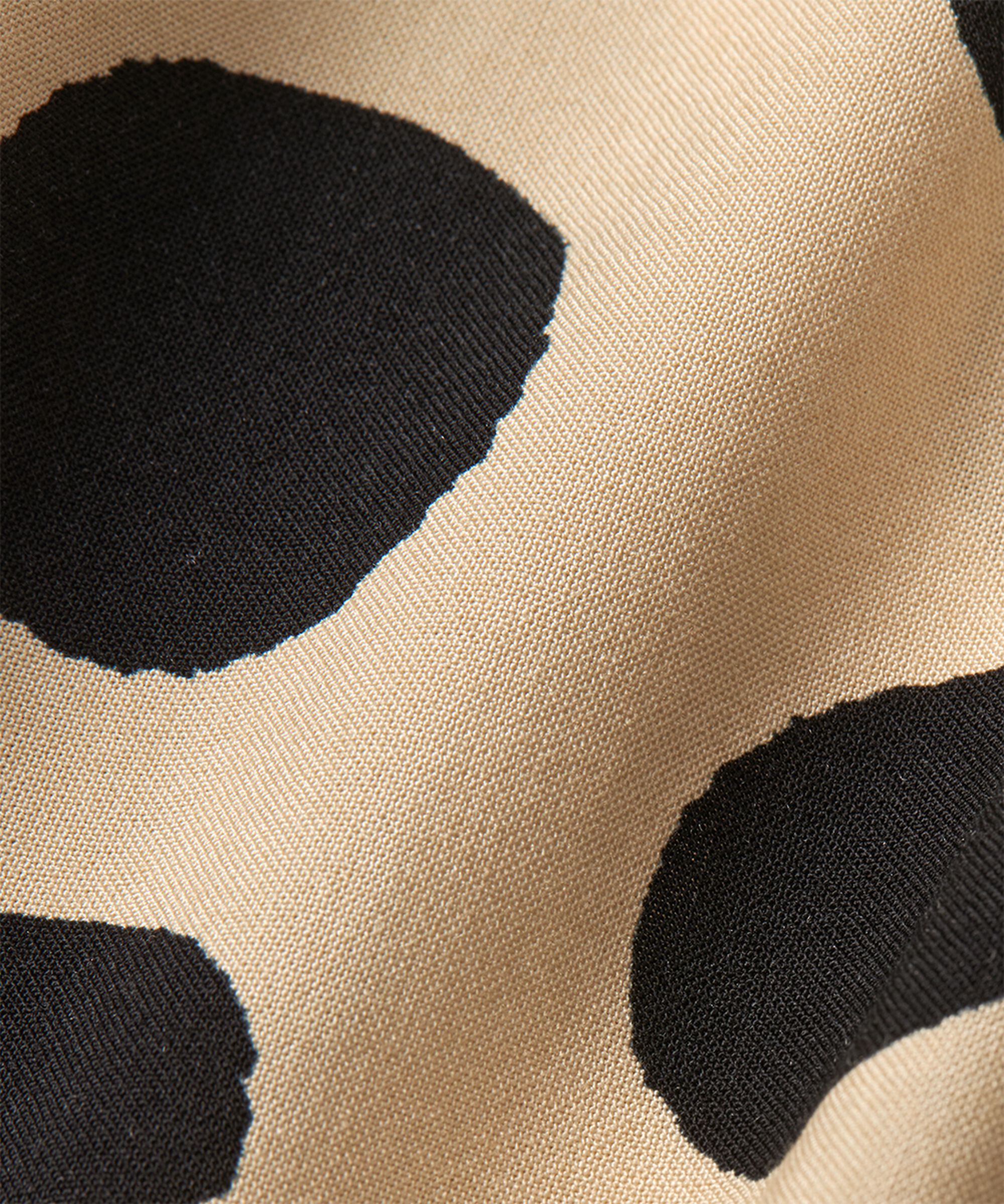 Viskosebluse mit Bindebändern am Hals, Fog