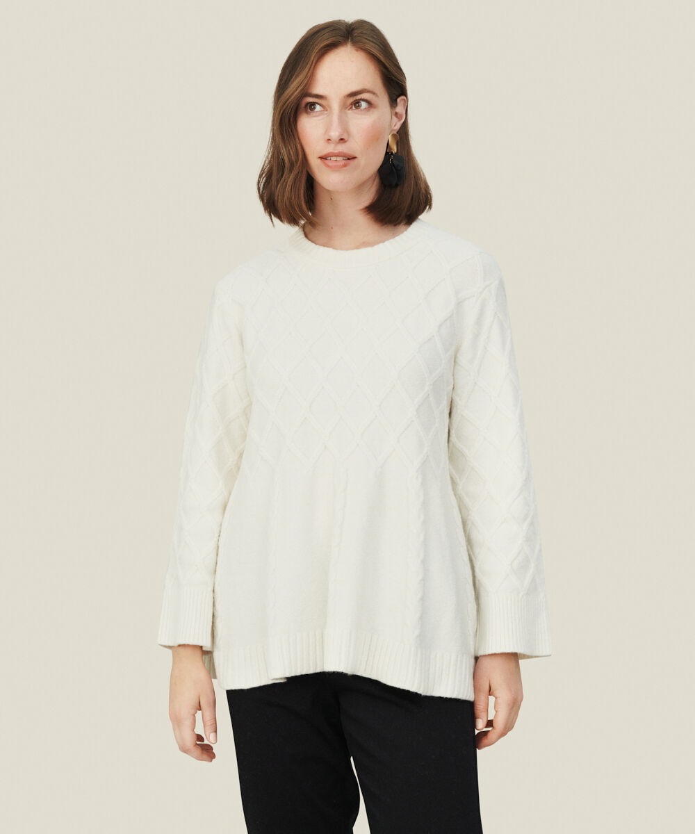 FRILLY TOP, Whitecap