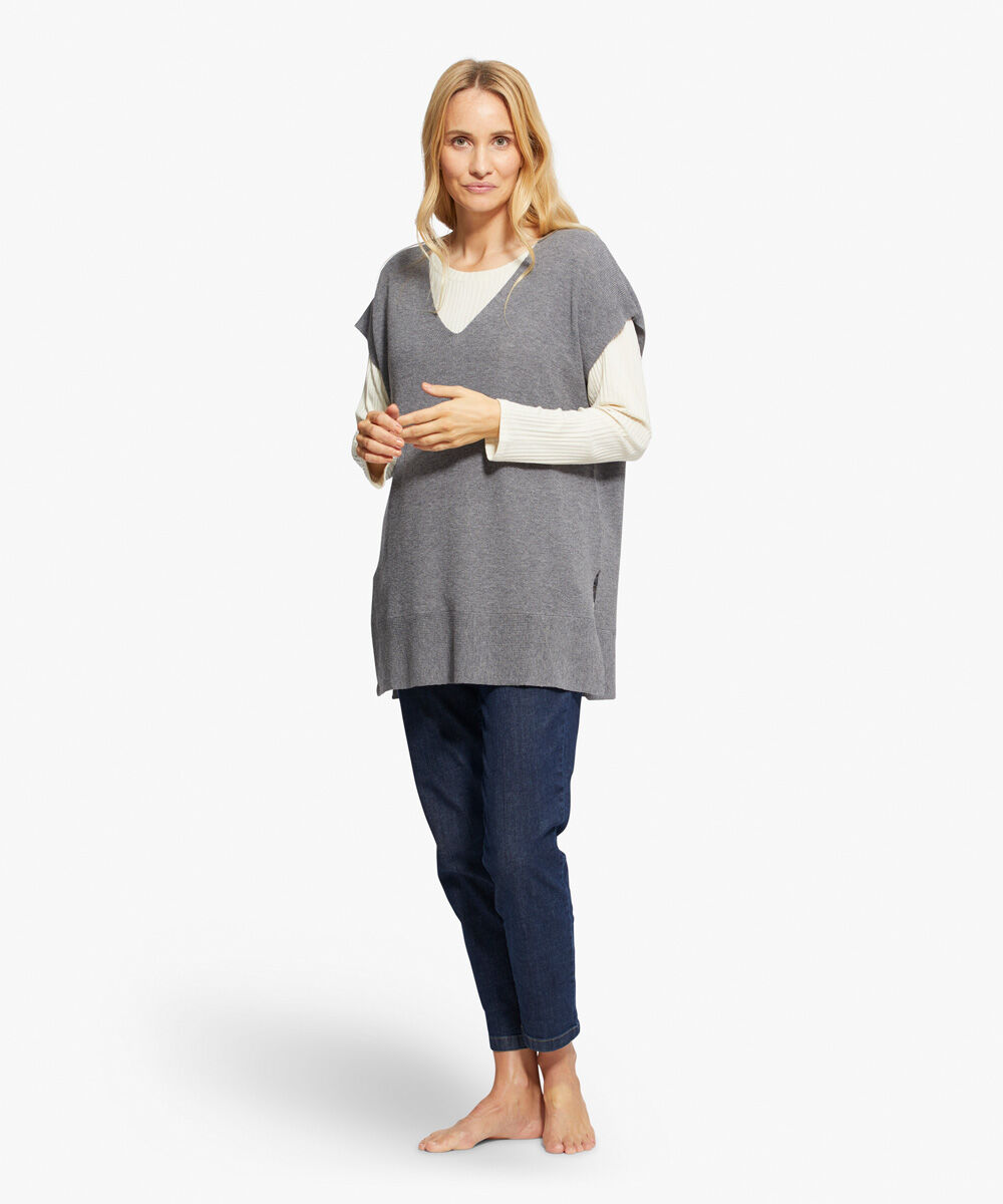 FRANCA SHIRT, M. Grey mel.