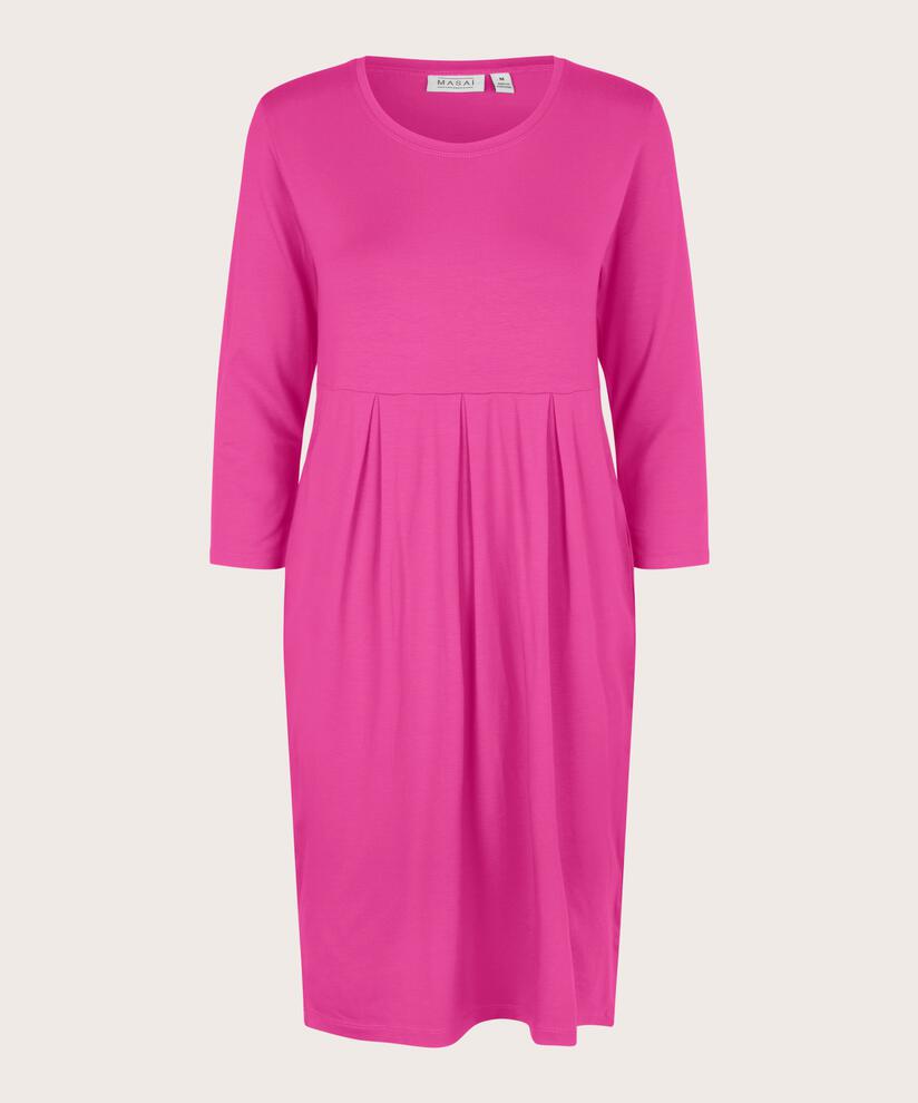 Tulpenkleid aus Jersey, Fuchsia Red