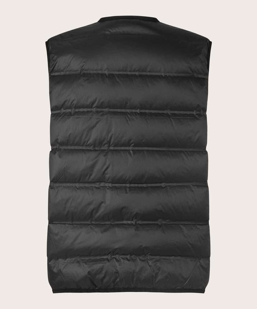 TUTTAN DAUNEN WESTE, Black/Pumice