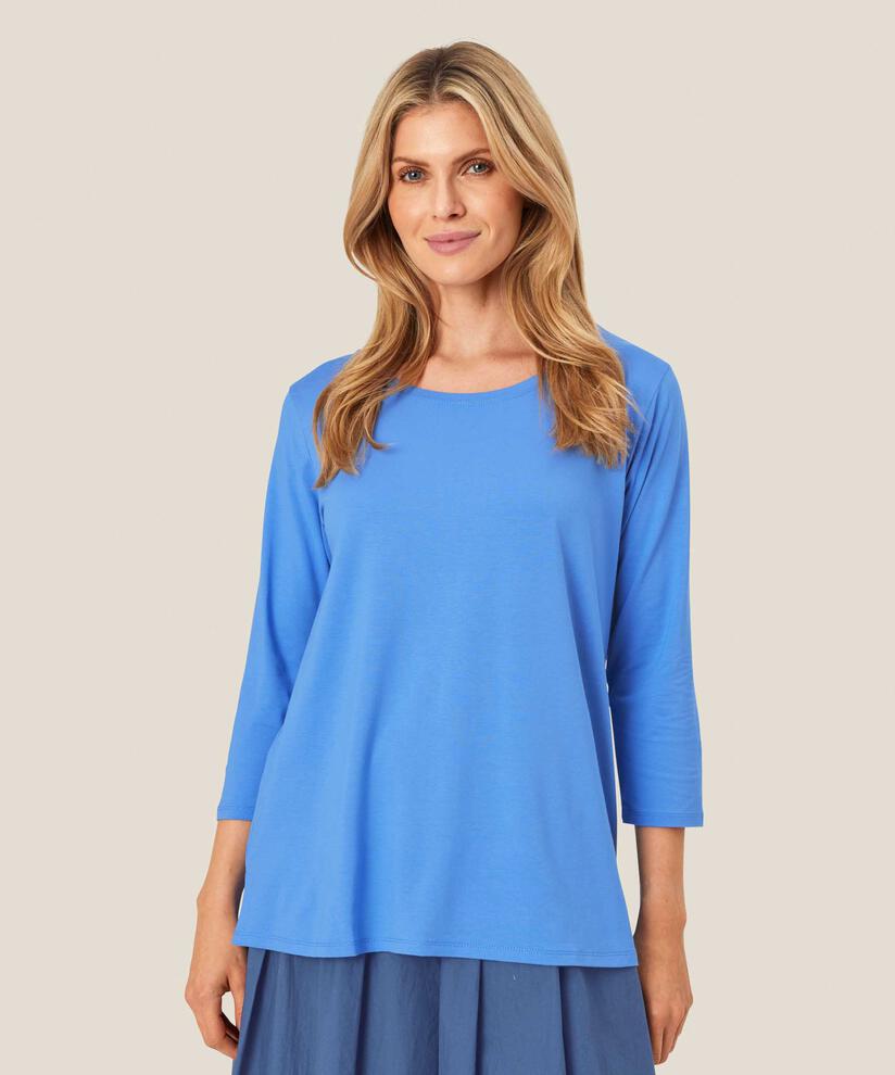 Shirt mit rundem Hals, Ultramarine