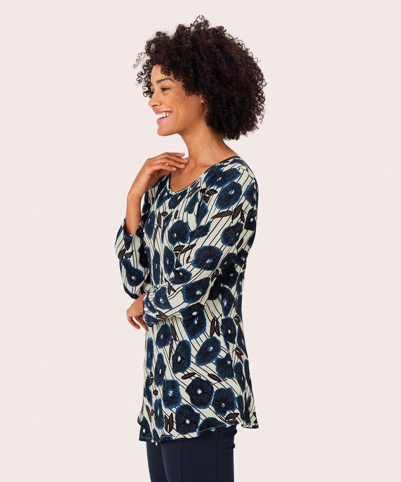 Kay Bluse, True Navy