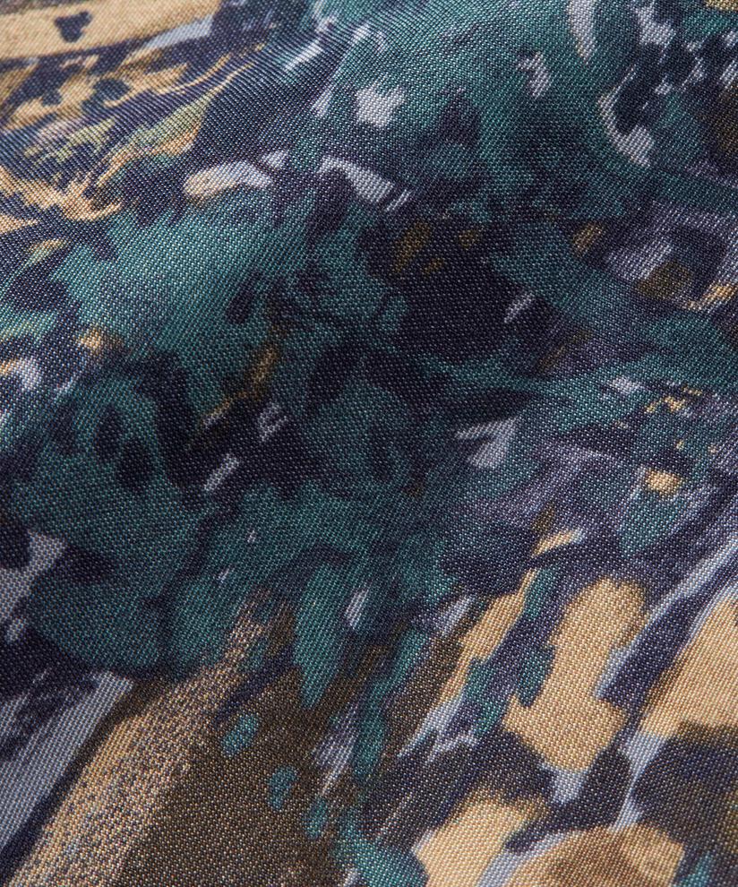 Tuch aus Viskose, Teal
