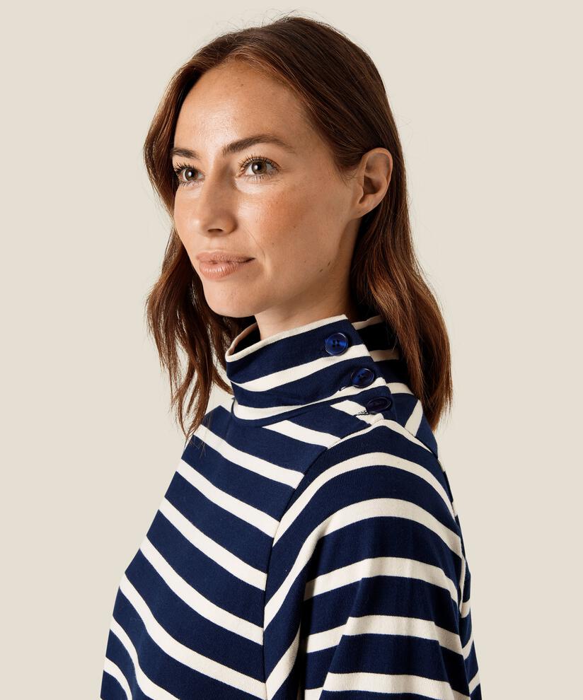 Nejanas JERSEY Kleid, Navy Blazer