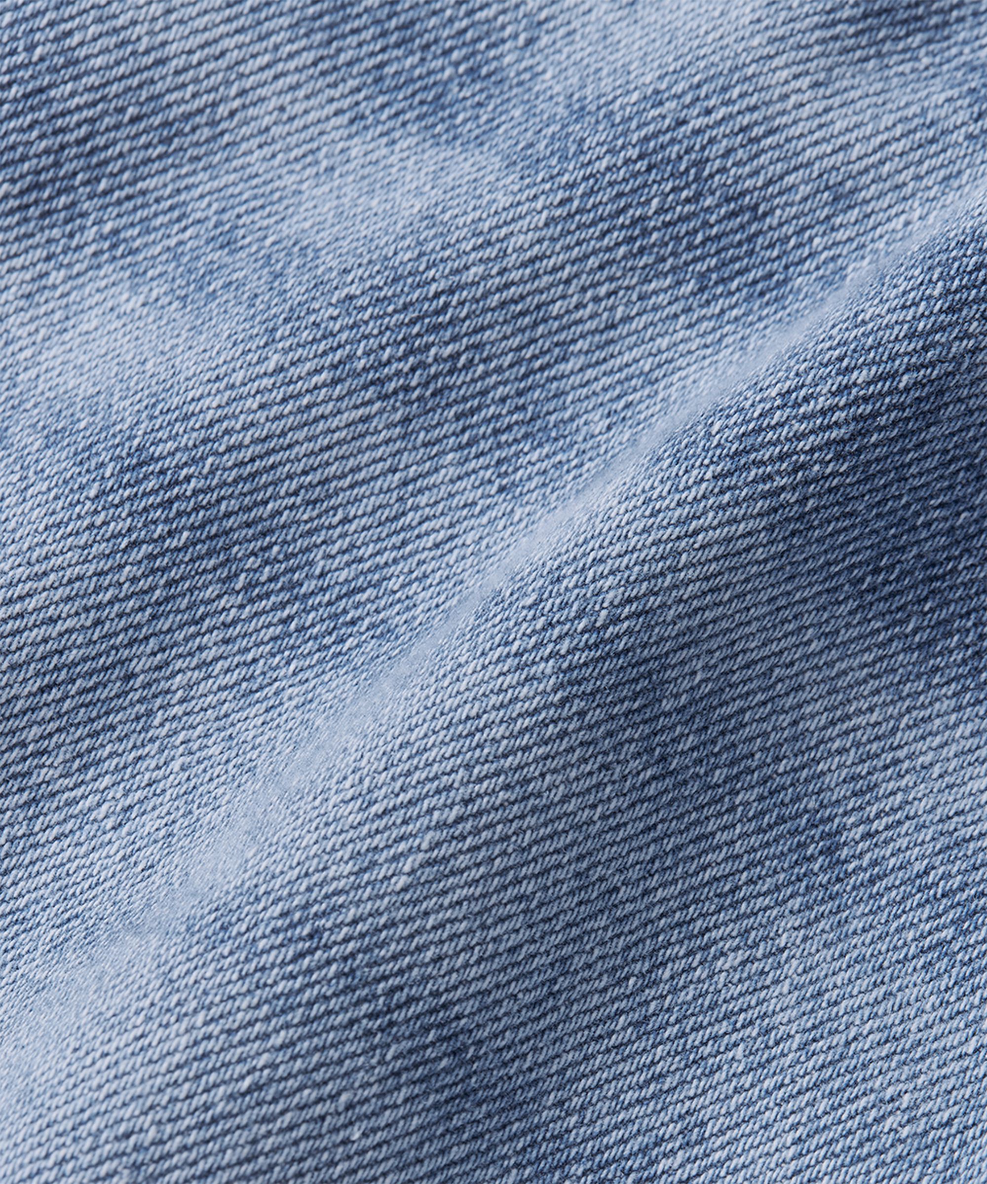 Jeans Mit Stretch Und Weitem Bein, Light Denim