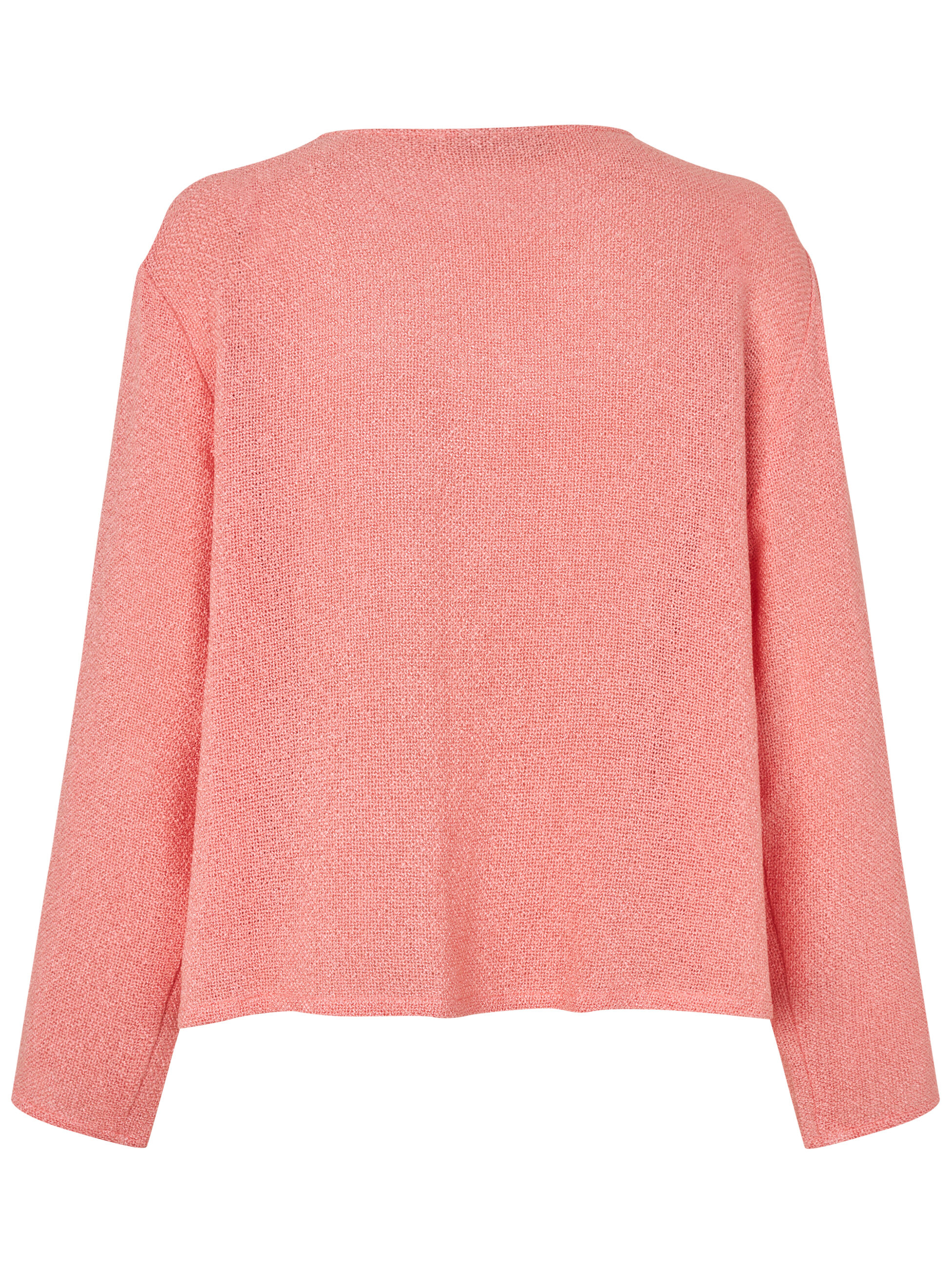 Kurze Jacke Aus Boucl&eacute;, Strawberry Ice