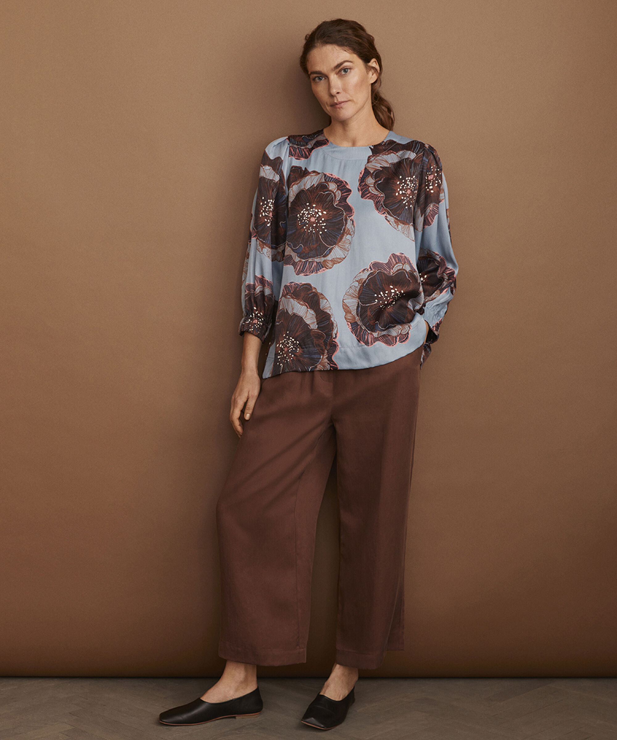 BRISA TOP, Faded Denim