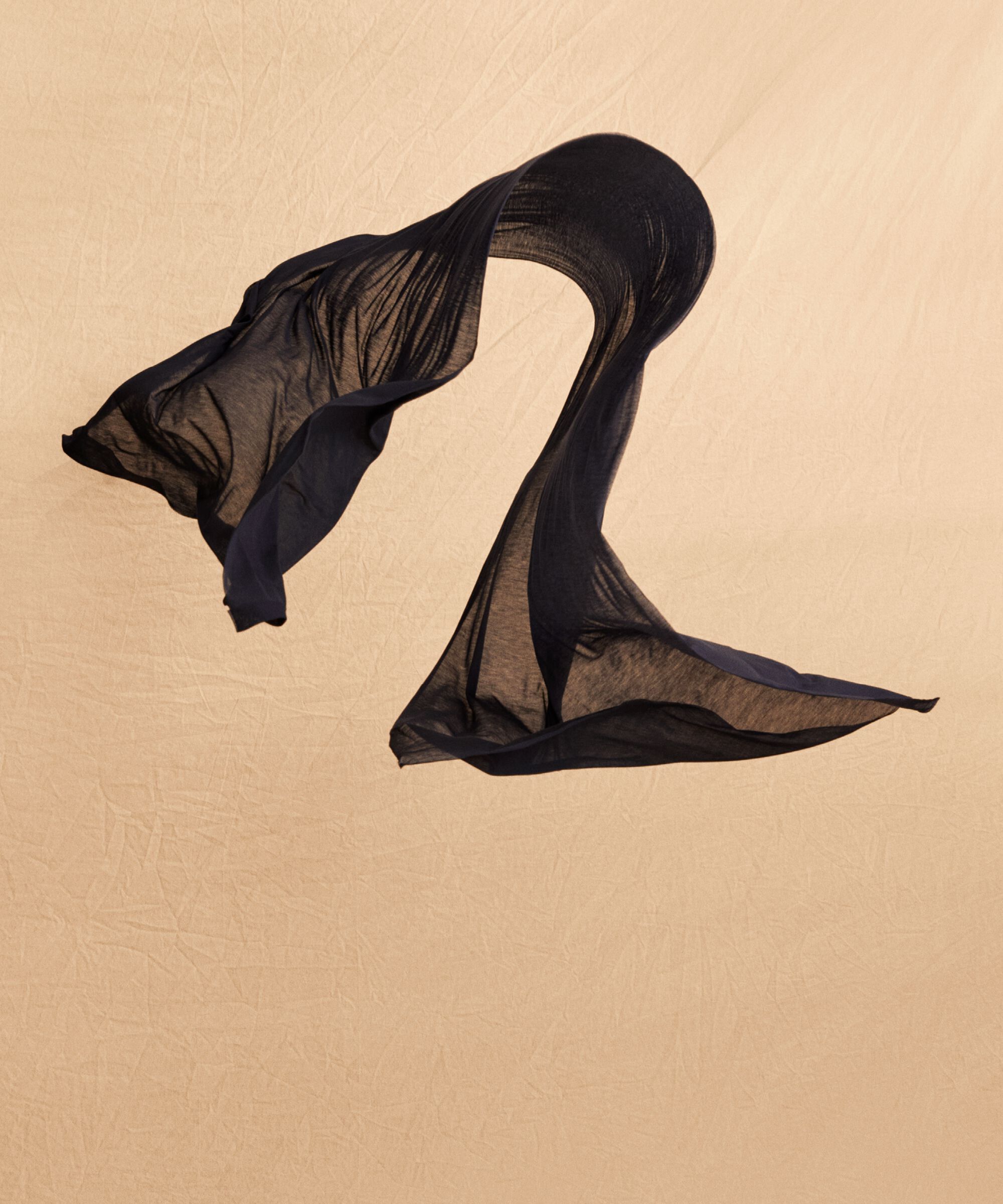 Tuch Aus Modal, Black