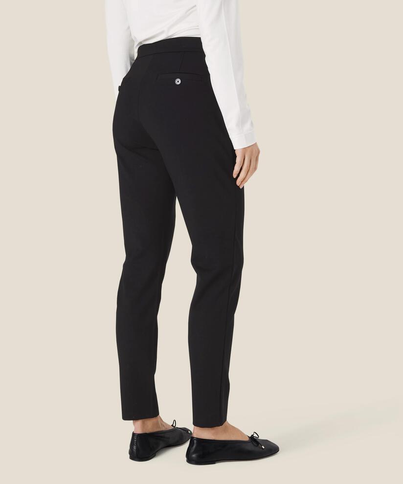 Schwere Jerseyhose mit Waden, Black