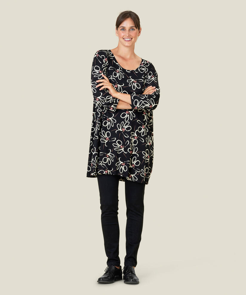 GIGI JERSEY TUNIKA, Dusty Rose