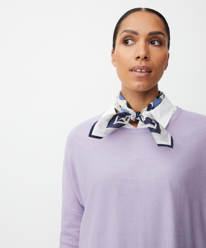Oversize-pullover Mit Schmalen Ärmeln, Wisteria