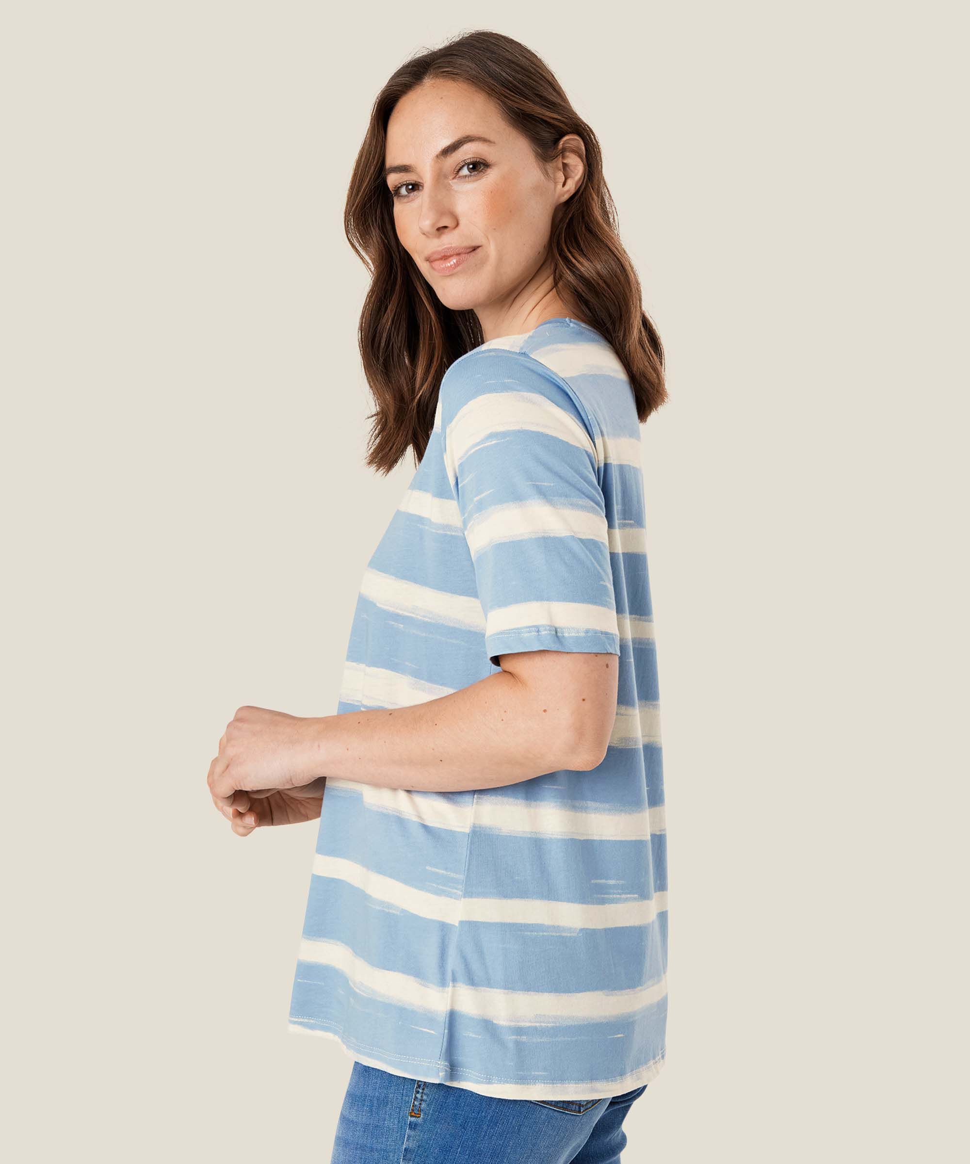 Butta T-Shirt, Ashley Blue