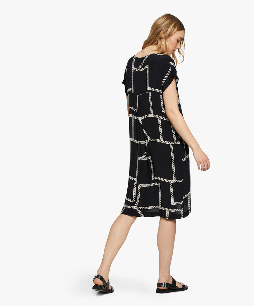 ODETTO KLEID, Black