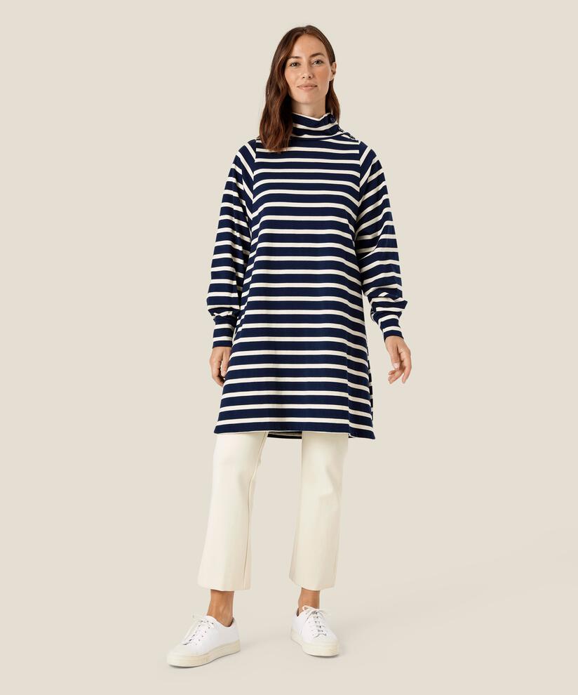 Nejanas JERSEY Kleid, Navy Blazer