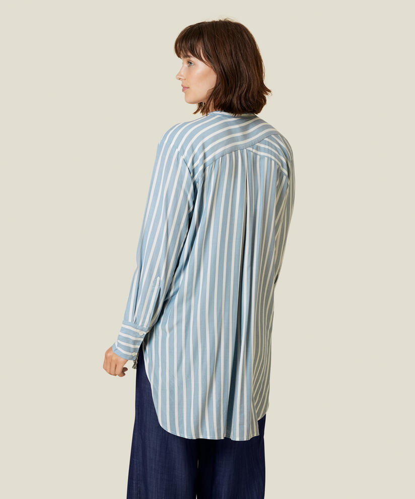 ISLEY HEMDBLUSE, Faded Denim