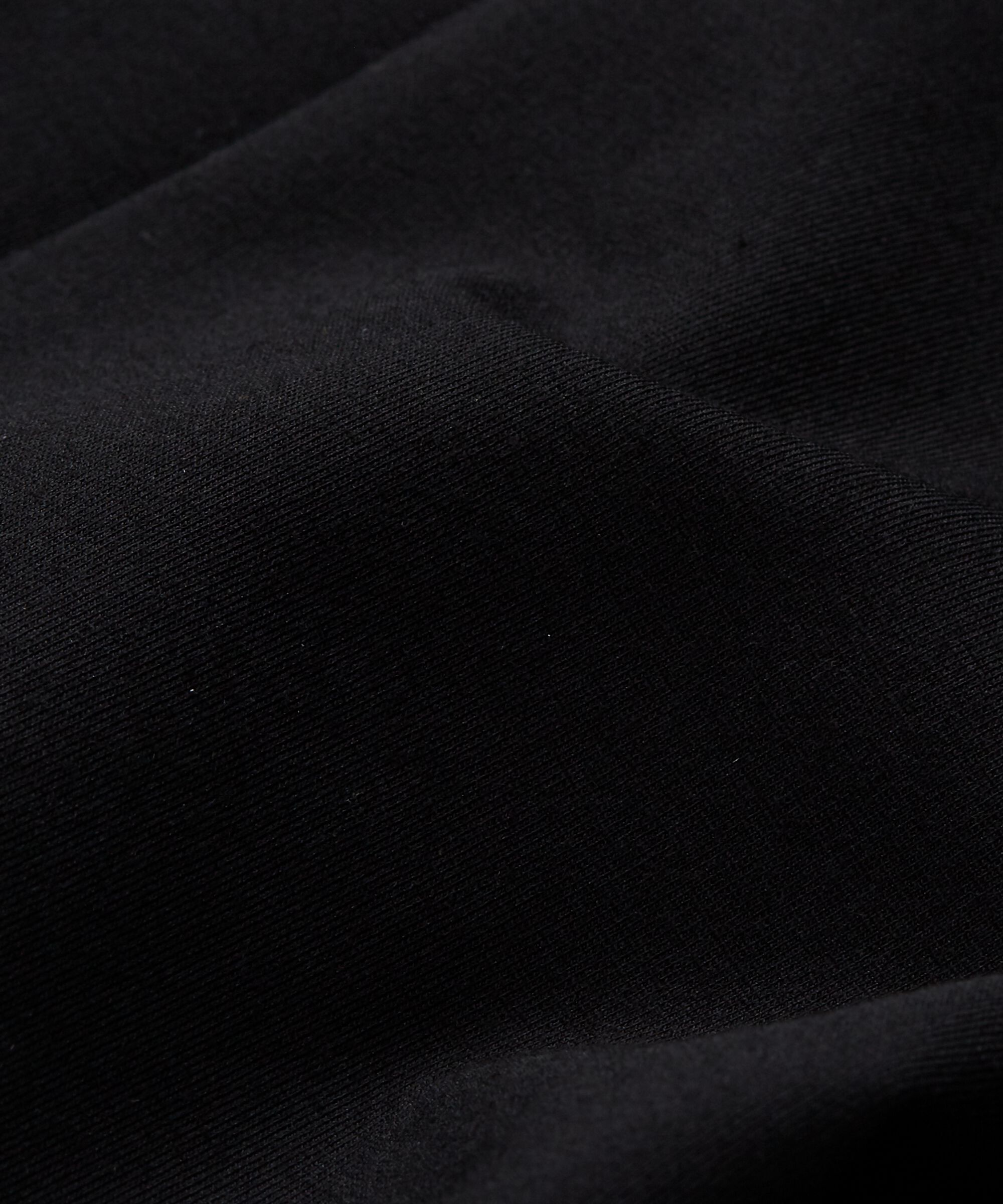 Verkürzte Hose In Schwerer Jersey-qualität, Black