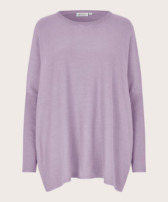 Oversize-pullover Mit Schmalen Ärmeln, Wisteria