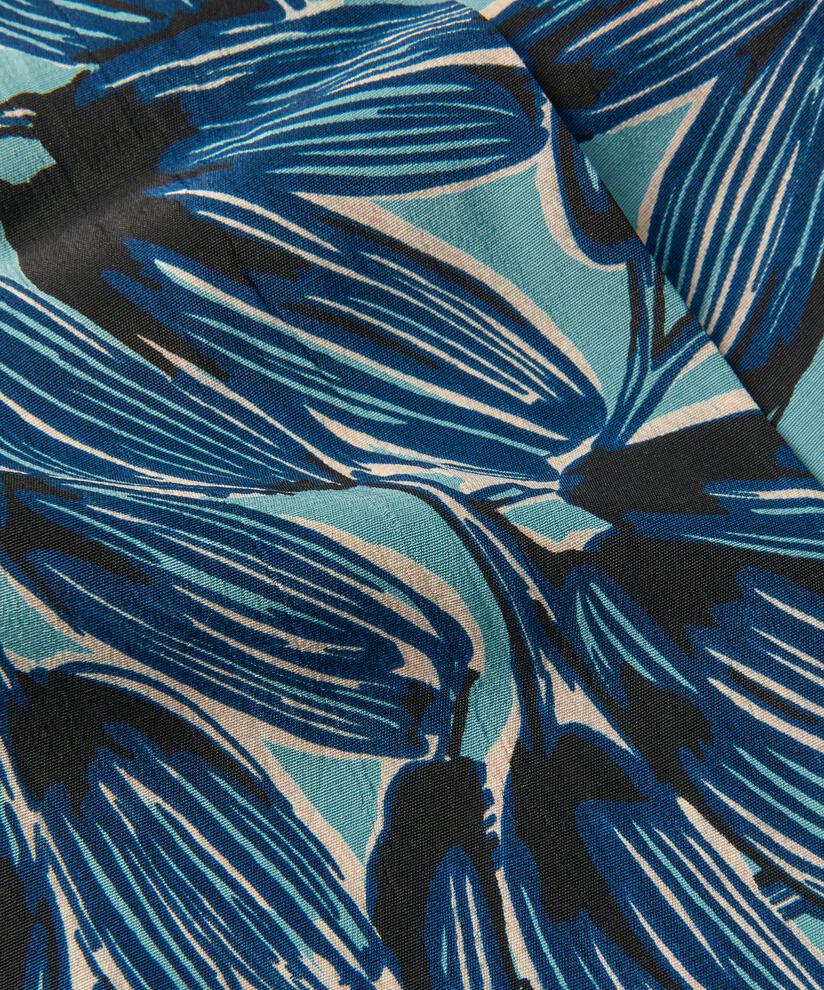 Tuch aus Viskose, Teal