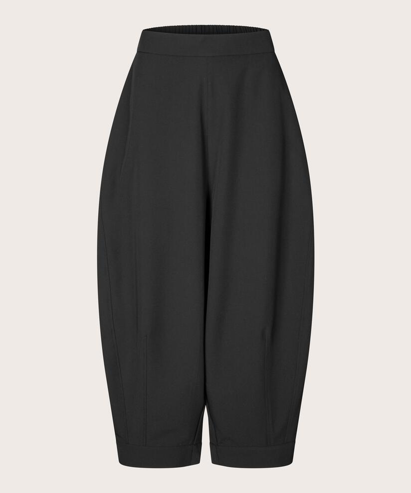 Ballonhose mit elastischem Bund, Black