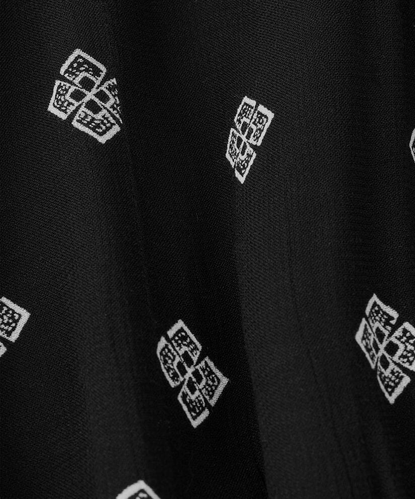 Noué Kleid , Black