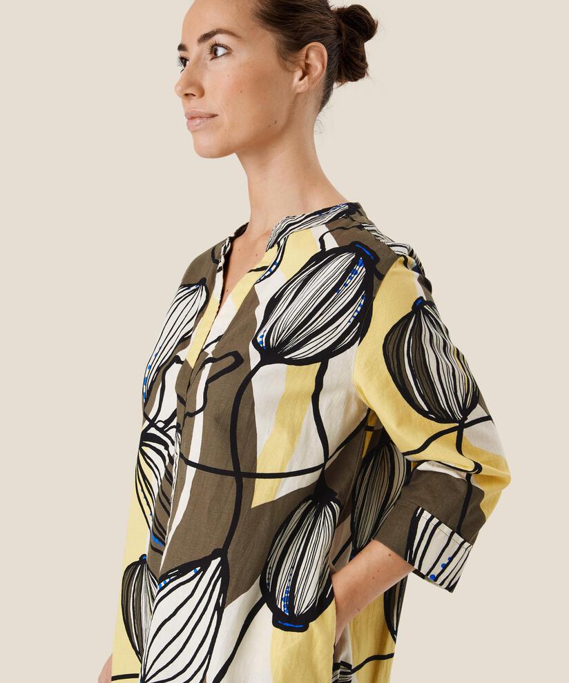 Nokolo Kleid, Raffia