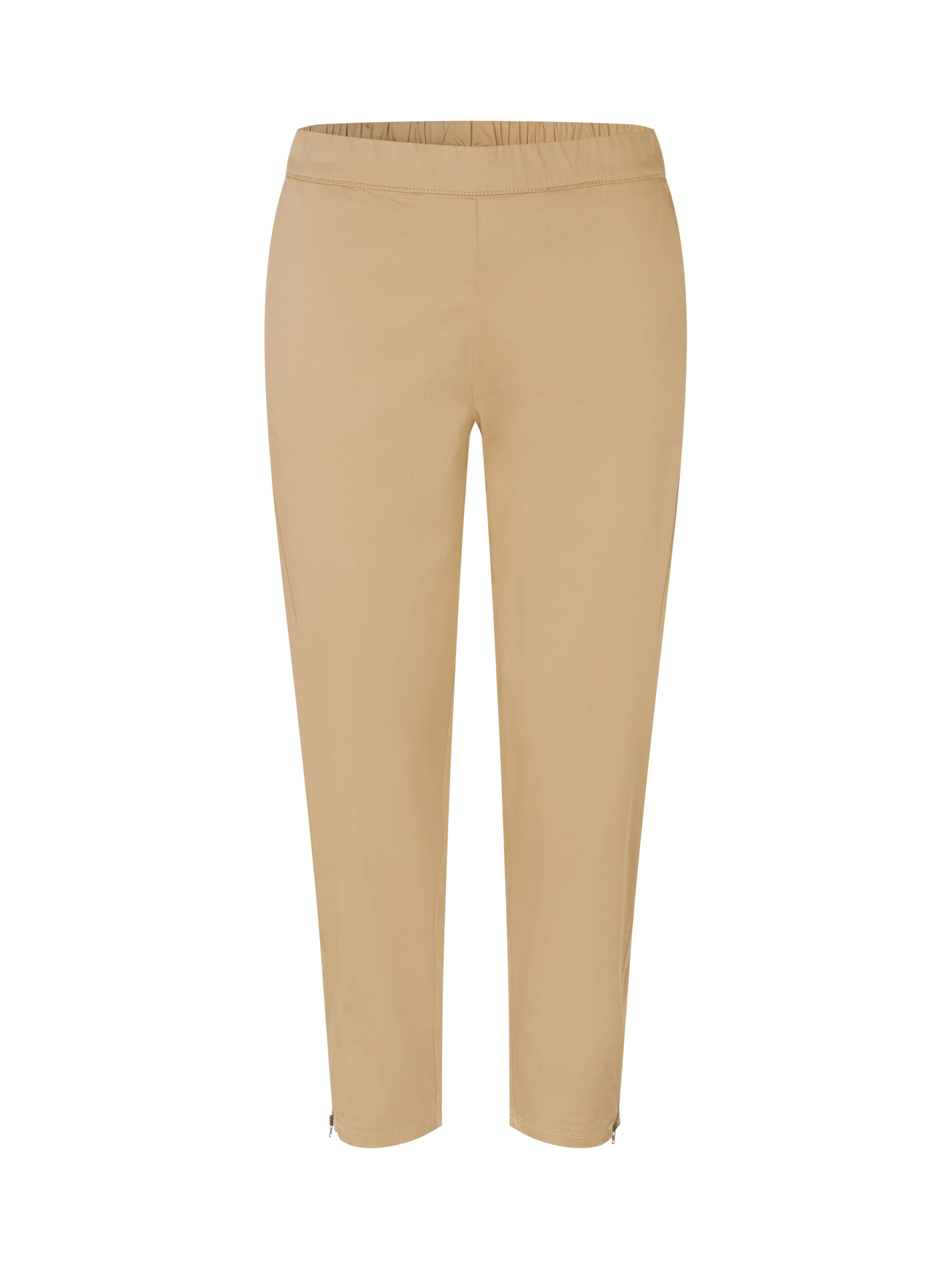 Kn&ouml;chellange Hose Aus Baumwollstretch, Incense